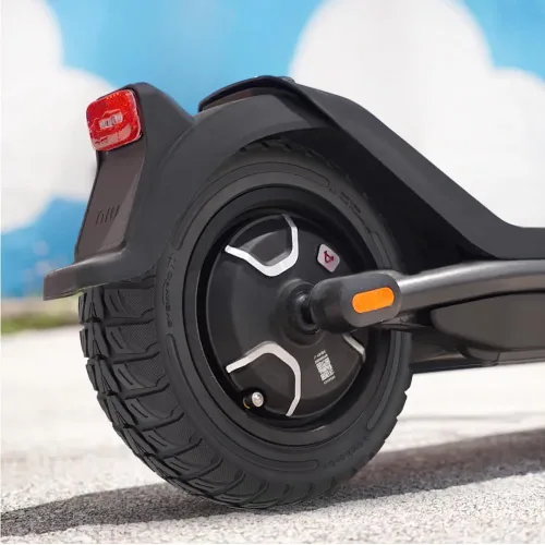 Miniatura 4 de Reemplazo de neumático sólido todoterreno de 9.5 x 2.5-6.1 para NIU KQi3 Pro/Max/Sport Scooter - Sin pinchazos, mantenimiento sin complicaciones