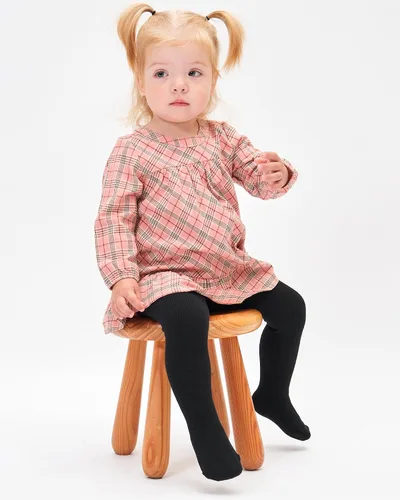 Miniatura 4 de Stelle Medias de bebé para niña, mallas de punto sin costuras, medias de algodón para bebés