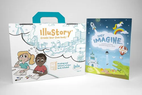 Miniatura 2 de Lulu Jr. Illustory - Kit para hacer libros, multicolor