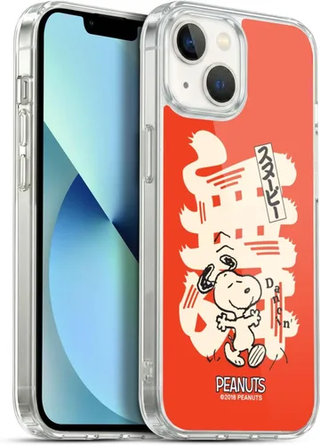 Miniatura 146 de Carcasa de gel para iPhone 7 Plus/iPhone 8 Plus, diseño de Snoopy Oriental de Peanuts, Badges