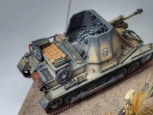 Miniatura 16 de Italeri 6577S 1:35 Panzerjager I Ger Hunter Edificio, Construcción, Fabricación de modelos de soporte, manualidades, aficiones, pegado, plástico