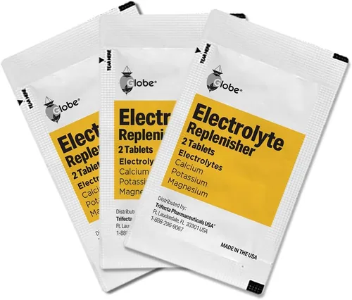 Miniatura 2 de Globe Tabletas de repuesto de electrolitos para rehidratación, recuperación de ejercicios, atletas jóvenes y adultos, senderismo, campamento