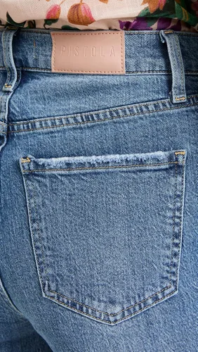 Miniatura 6 de Pistola Denim Jeans Cassie de tiro alto para mujer