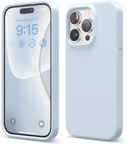 Miniatura 31 de elago Compatible con Funda para iPhone 15 Pro, Funda de Silicona Líquida, Cubierta Protectora de Cuerpo Completo, Resistente a Golpes, Funda Delgada