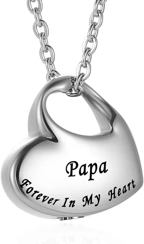 Joyería de urna de cremación para cenizas, collar de urna de recuerdo de cenizas para hombres y mujeres, colgante conmemorativo impermeable con kit