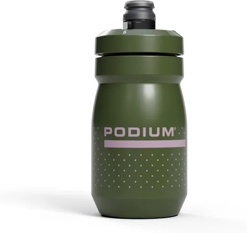 Miniatura 11 de CamelBak Podium botella de agua para bicicleta con compresión, negra, 15 onzas Negro