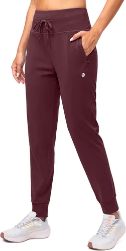 Miniatura 74 de G Gradual Pantalones deportivos con forro polar para mujer, de cintura alta, resistentes al agua, térmicos, para invierno, correr, senderismo