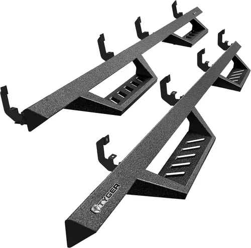 Miniatura 10 de Tyger Auto LanderX - Estribos laterales compatibles con Chevy Silverado GMC Sierra 1500 2019-2026; 2020-2026 2500 3500HD Cabina doble