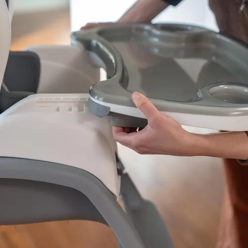 Miniatura 13 de Ingenuity SmartClean Trio Elite - Silla alta convertible 3 en 1 para bebé, silla para niños pequeños y asiento elevador de comedor, para edades de 6