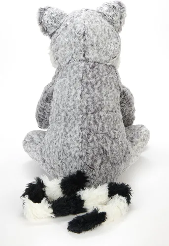 Miniatura 5 de The Petting Zoo Peluche de lémur de cola anillada, regalos para niños, animales salvajes del zoológico Onez, juguete de peluche de lemur de cola