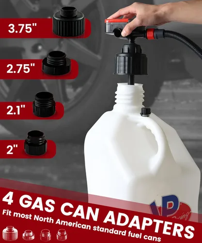 Miniatura 2 de FUELIO Bomba de transferencia de combustible – Bomba de gas eléctrica de carga USB para lata de gas – Bomba de transferencia de gas alimentada por
