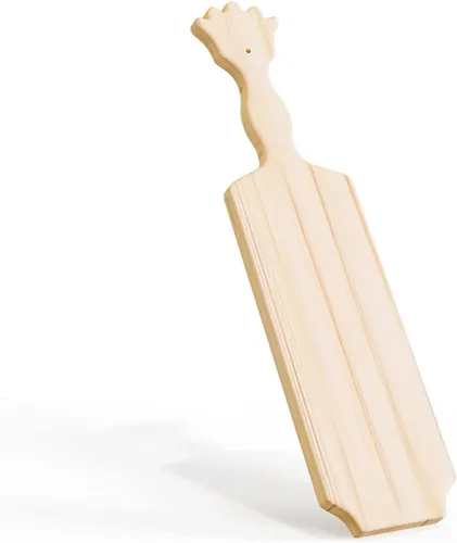 Miniatura 9 de BATTIFE Palas de hermandad griega de 15 pulgadas, paleta de fraternidad de madera maciza, paleta de madera de pino sin terminar para tallar y usar
