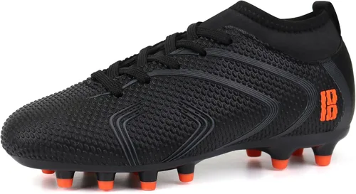 brooman Zapatos de fútbol para niños y niñas, zapatos de fútbol para exteriores