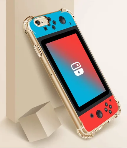 Miniatura 5 de Funda de TPU para iPhone SE 2022/2020/7/8, diseño divertido de dibujos animados, elegante, delgado, transparente, a la moda, divertida, a prueba
