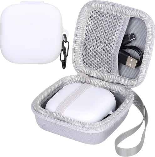 Miniatura 9 de Aenllosi Funda rígida para auriculares SHOKZ/AfterShokz OpenFit OpenFit con Bluetooth inalámbricos, con cubierta de silicona antiarañazos de cuerpo