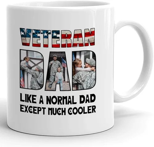 Miniatura 9 de Taza personalizada con texto en inglés «To My Dad», «My Hero», regalo personalizado para papá de parte de hijo, taza de padre e hijo, regalo
