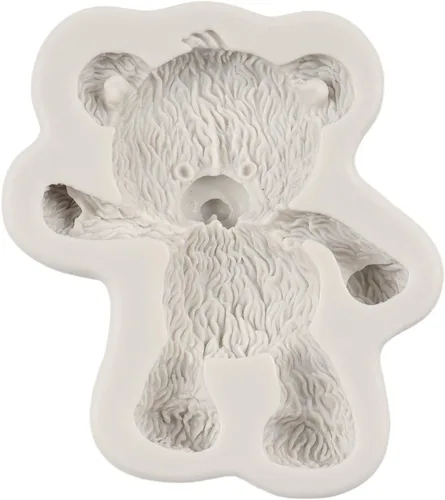 Miniatura 7 de Moldes de silicona para fondant, molde de chocolate de oso para osos de peluche, decoración de pasteles, decoración de cupcakes, caramelo de Estilo a