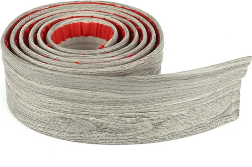 Miniatura 10 de COUKIU Moldura Flexible de Zócalo de EVA, Moldura de Base de Pared de Goma Despegar y Pegar, 2.75 Pulgadas x 10 Pies Base de Pared de Vinilo Blanco