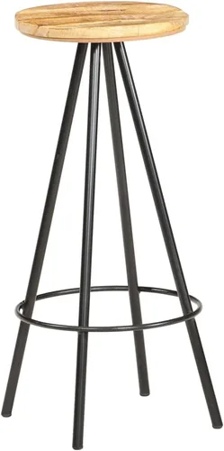 Miniatura 7 de bar Chairs,barstools,bar stools Set of 3,bar Table,sillas para barra de cocina,Bar Stools 4 pcs Rough Mango Woodbar Stool,bar Chairs,Barstool,bar