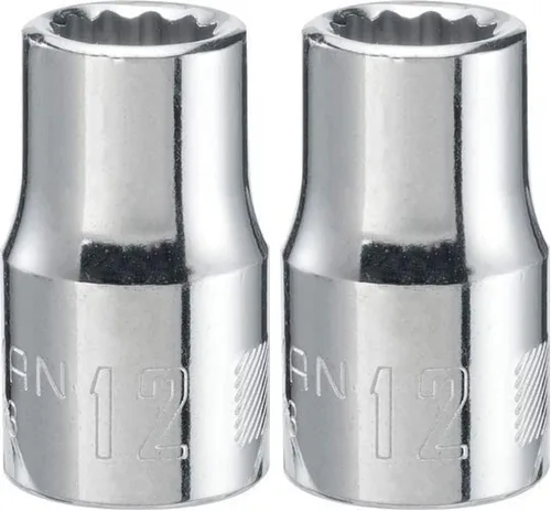 Miniatura 16 de CRAFTSMAN Llave poco profunda, métrica, accionamiento de 1/2 pulgada, 11mm, 12 puntos (CMMT44229)