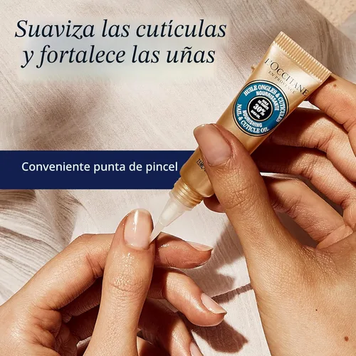 Miniatura 4 de L'OCCITANE Aceite de karité para uñas y cutículas, hidratación nutritiva para uñas más fuertes y saludables, cuidado hidratante para manicura