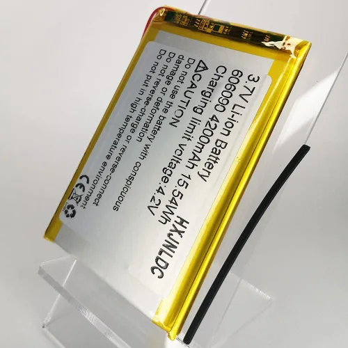 Miniatura 7 de DC 3.7V 4200mah 606090 Batería de repuesto de polímero de litio recargable para productos electrónicos DIY 3.7-5V con reemplazo de batería de 2