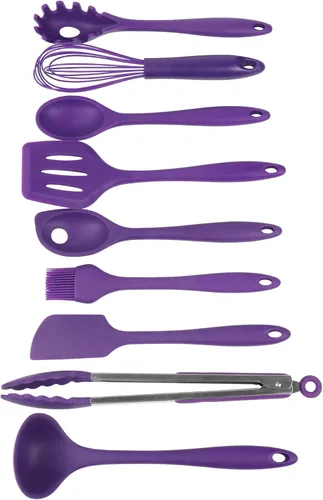 Miniatura 7 de Chef Craft Pronto para untar de silicona premium, 11 pulgadas, morado Púrpura