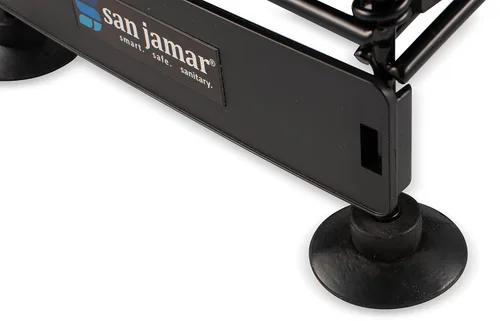Miniatura 14 de San Jamar Wirewors Dispensador de tazas y tapas, 3 dispensadores de tazas y 1 organizador de tapa con paneles laterales para cocinas, restaurantes