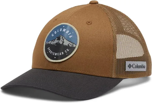 Miniatura 282 de Columbia - Gorra de malla con bandera con árboles unisex para adultos, corona alta