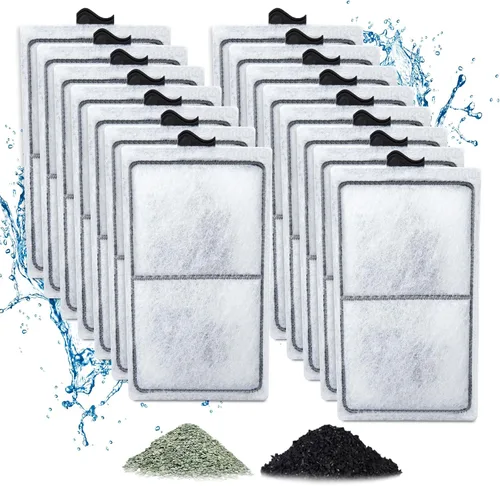 Miniatura 8 de Paquete de 8 cartuchos de filtro PF-S compatibles con filtros de alimentación Silenstream PF10, cartucho de carbón de acuario de reemplazo