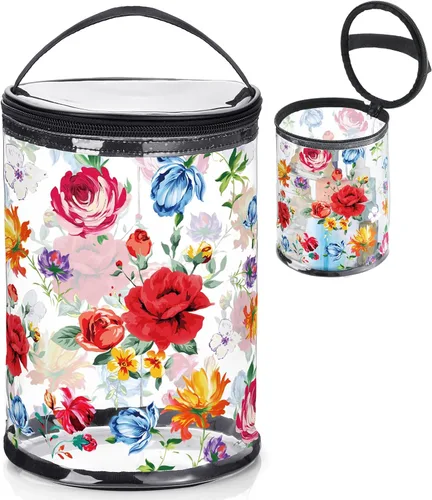 Miniatura 11 de Sanwuta - Neceser de regalos de playa, resistente, transparente, para loción, bolsas de aseo para viajes, protector solar, maquillaje, estuche