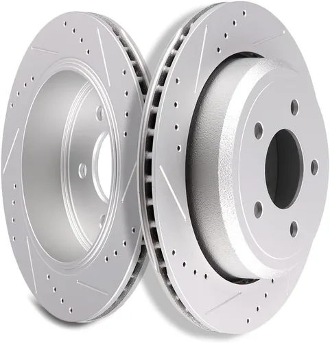 Miniatura 29 de SCITOO Kits de rotores de freno de disco trasero para Jeep Grand Cherokee 1999-2004