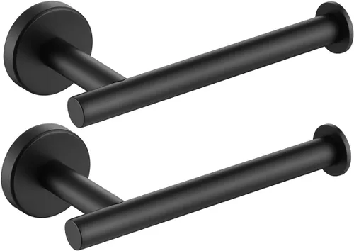 Miniatura 30 de JQK Soporte para Papel Higiénico, 5 Pulgadas Acero Inoxidable 304 Grosor 0.8mm Dispensador de Papel Higiénico para Baño, Sostiene Mega Rollos