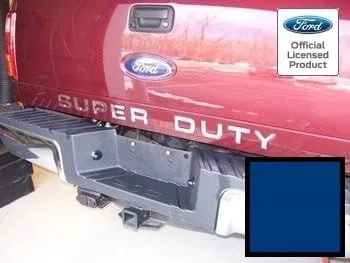 Miniatura 6 de 2008-2016 Insertos de letras para portón trasero (calcomanías delgadas) de reemplazo para Ford F250 F350 F450 Super Duty (2008-2016) Bandera