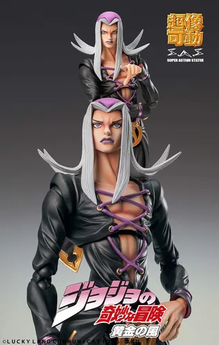 Miniatura 2 de MediCos JoJo's Bizarre Adventure Part 5: Chozo Kado Leone Abbacchio Super Action Estatua Figura Multicolor