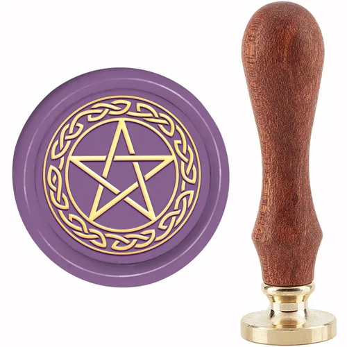 Miniatura 10 de CRASPIRE Sello de cera Big Dipper con diseño de estrellas, cielo nocturno, 1.181 in, retro, vintage, extraíble, latón, cabeza con mango de madera