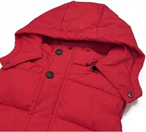 Miniatura 3 de Chaleco acolchado con capucha y cremallera para niños y niñas 5-12T