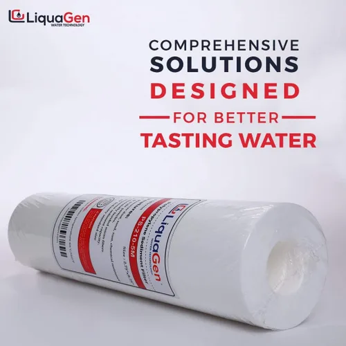 Miniatura 4 de LiquaGen Juego de 1 filtro de agua de repuesto de carbono y 1 sedimento de 10 x 2.5 pulgadas, cartuchos de 5 micras y 10 pulgadas, compatible