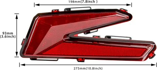 Miniatura 7 de SAUTVS Luces traseras LED para Can Am X3, luces de freno traseras rojas para Can-Am Maverick X3 XDS XRS Max Turbo R 2017-2026 Accesorios