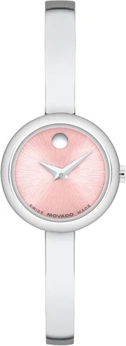 Miniatura 17 de Movado Women's Museum Bangle Watch – Swiss Quartz – 21 mm Case – Classic Stainless Steel Bracelet – Gift for Her