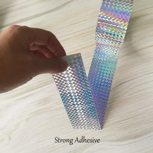 Miniatura 3 de Cinta reflectante holográfica autoadhesiva para proyectos de manualidades, arte de bricolaje, decoración del hogar, embalaje de vacaciones, etc., 2