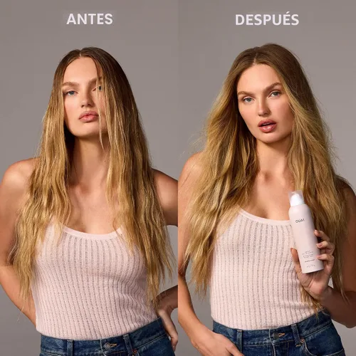 Miniatura 2 de OUAI Champú seco Super Travel Size – Champú seco voluminizador – Absorbe el aceite, la suciedad y el sudor – Se mezcla perfectamente en el cabello