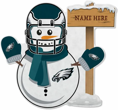 Miniatura 23 de Rico Industries NFL Arizona Cardinals - Banderín de corte con forma de corona de muñeco de nieve, decoración para el hogar y la sala de estar
