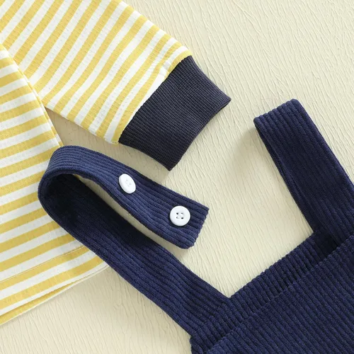 Miniatura 241 de Conjunto de ropa de otoño e invierno para bebé y niño, sudadera larga con capucha y pantalones para niños pequeños, 6, 12, 18, 24 meses, 2T