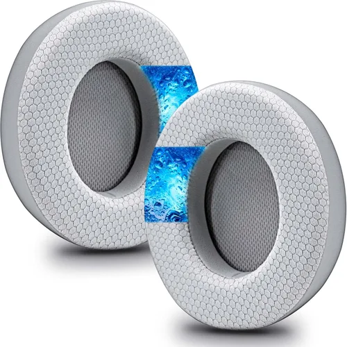 Miniatura 9 de Almohadillas de gel refrescante de forma ovalada para Virtuoso RGB Wireless, XT, SE Agujero interior más grande ampliado