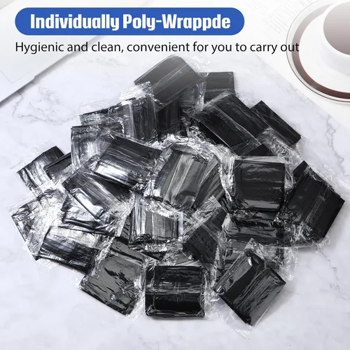 Miniatura 4 de Waydress 140 diademas faciales desechables de spa con cierre cómodo, bandas faciales elásticas, banda suave para el cuidado de la piel para mujeres