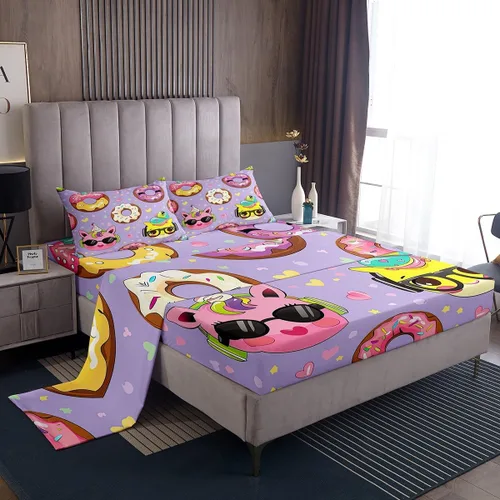 Miniatura 26 de Erosebridal Sábana bajera ajustable de fuego negro y amarillo, tamaño individual, juego de sábanas de llama de desastre natural para niños