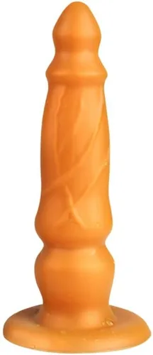 FST Tapón anal de cabeza cónica, ajuste vaginal, estimulación del punto G, consolador, texturas de bulto, masaje de próstata con fuerte ventosa para