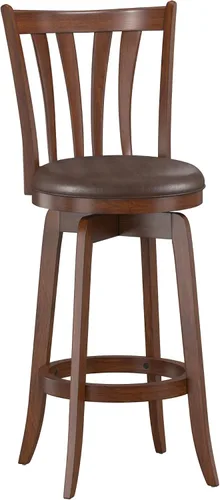Miniatura 17 de Hillsdale Savana Taburete de cocina de madera, 29.5 pulgadas de alto, negro
