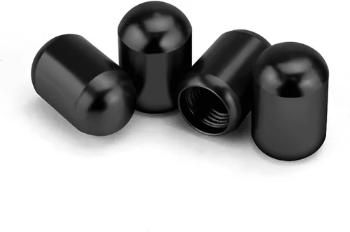 Miniatura 7 de JUSTTOP 4 tapones para válvulas de neumáticos de automóvil, cubierta de tapas de aire, universales para automóviles, SUV, bicicletas, camiones